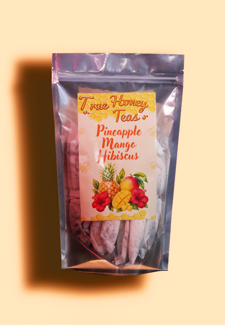 Hibiscus Tea Trio – Blueberry, Pineapple Mango & Peach